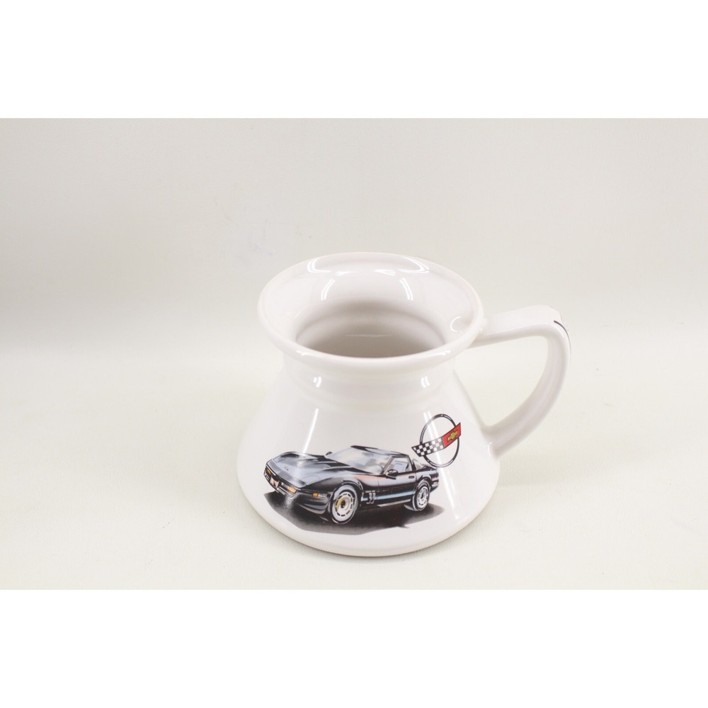 Vintage 80's Corvette No-Spill Anti-Tip Travel Coffee Mug